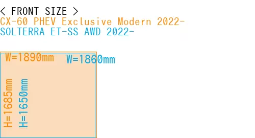 #CX-60 PHEV Exclusive Modern 2022- + SOLTERRA ET-SS AWD 2022-